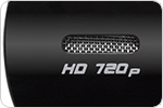 Built-in noise-canceling microphone
