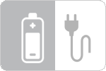 Works with 4 AA batteries or wall power