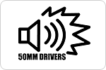 50mm FullSpectrum™ audio drivers