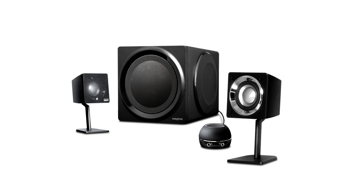 Gigaworks T3 2 1 Desktop Speaker System Creative Labs Uk