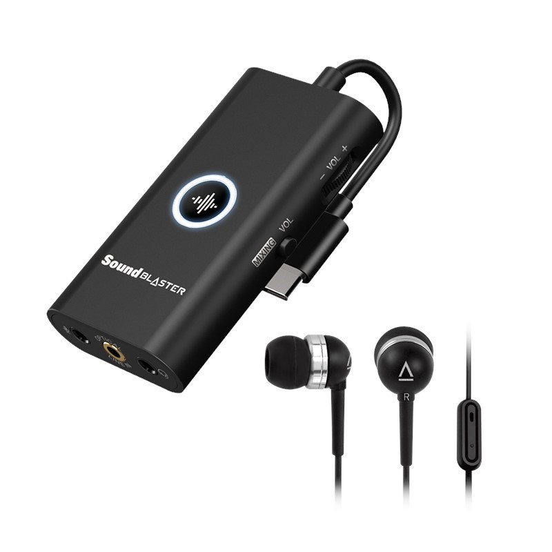 Sound Blaster G3 Communication Bundle Portable External Console Gaming Usb C Dac Amp Stereo Headset For Calls And Music Creative Labs Uk