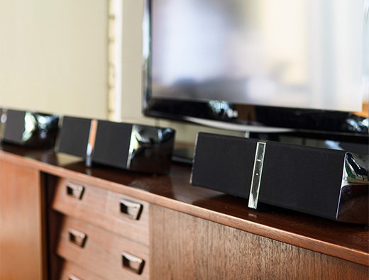 Desfrute de uma ac&uacute;stica maior