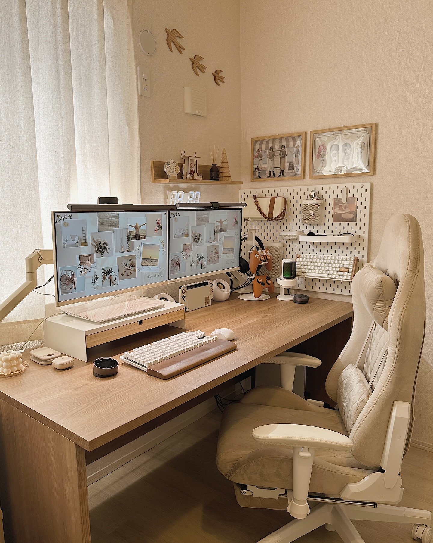 Japanese aesthetic setup