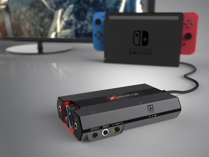 Creative Unleashes Sound Blasterx G6 The Best Gaming Audio Upgrade For Ps4 Nintendo Switch Xbox And Pc