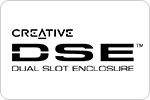 Creative Dual Slot Enclosure (DSE)