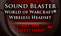 Creative Sound Blaster World of Warcraft Wireless Headset