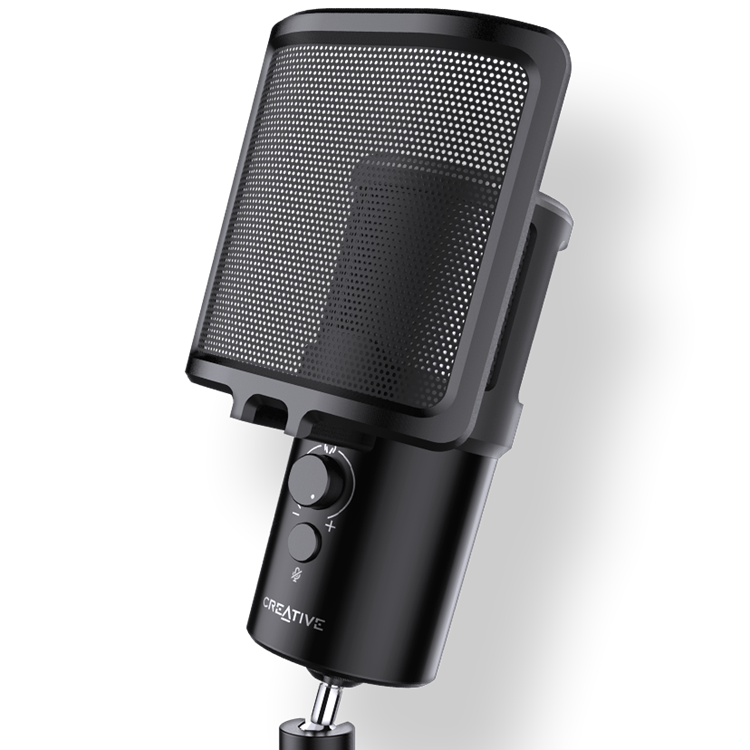 Blueprint Diplomat Overflod Creative Live! Mic M3 - USB Microphone with Dual Polar Pattern and  Real-time Mic-monitoring - Creative Labs (United States)
