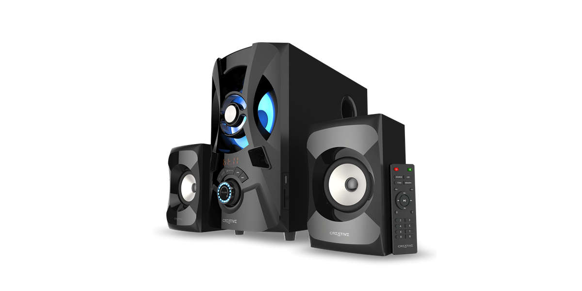 Creative SBS 2.1 Powerful Bluetooth System with Subwoofer for TVs and - Creative Labs (United States)