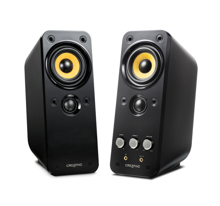 Creative Labs 51MF1610AA002 GigaWorks T20 Series II 2.0 Multimedia Speaker System with BasXPort Technology Renewed 2.0 System 