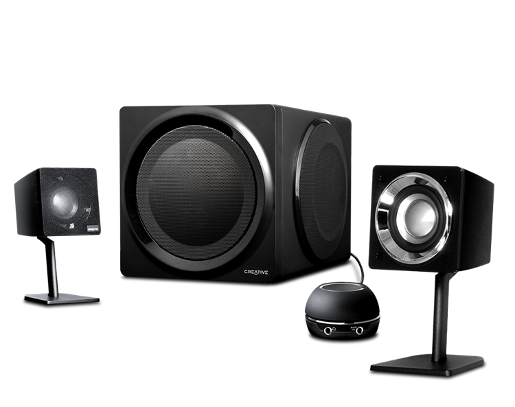 Gigaworks T3 2 1 Desktop Speaker System Creative Labs Uk