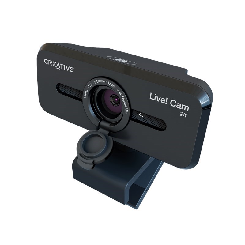 Creative Live! Cam Sync V3 - Webcam QHD 2K avec zoom numérique 4X et micros  intégrés - Creative Labs (France)