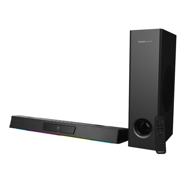 Sound X-Fi Compact (United V2X with Creative - Tri-amplified Labs States) Gaming Subwoofer Multi-channel Soundbar Blaster Super Katana