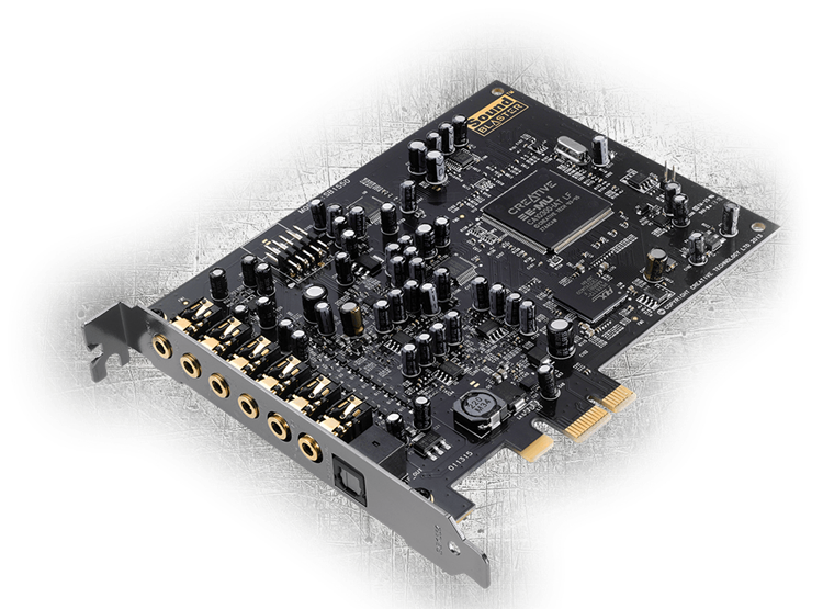 Sound Blaster Audigy Rx 最大24bit 192khzステレオ再生と 最大7 1chのマルチチャンネル再生に対応したミッドレンジモデル Creative Technology 日本