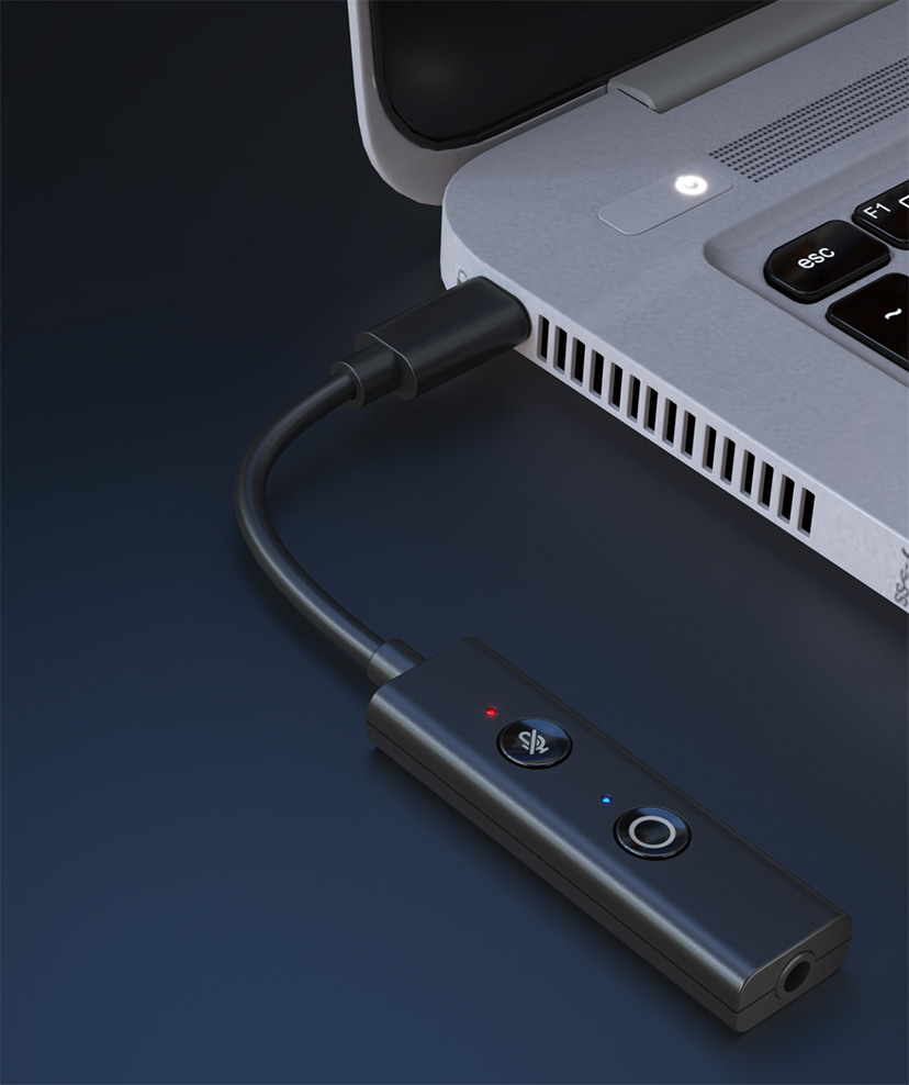 Sound Blaster G3 Portable Plug-and-Play USB-C DAC Amp for