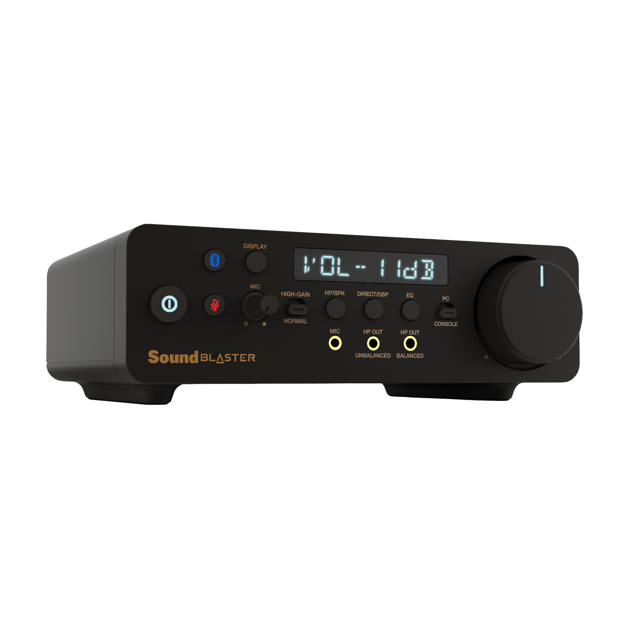 Sound Blaster X5 Hi-res External Dual DAC Sound Card with Fully Balanced Xamp Headphone Bi-amplifier for Audiophiles - Creative Labs (Pan Euro)