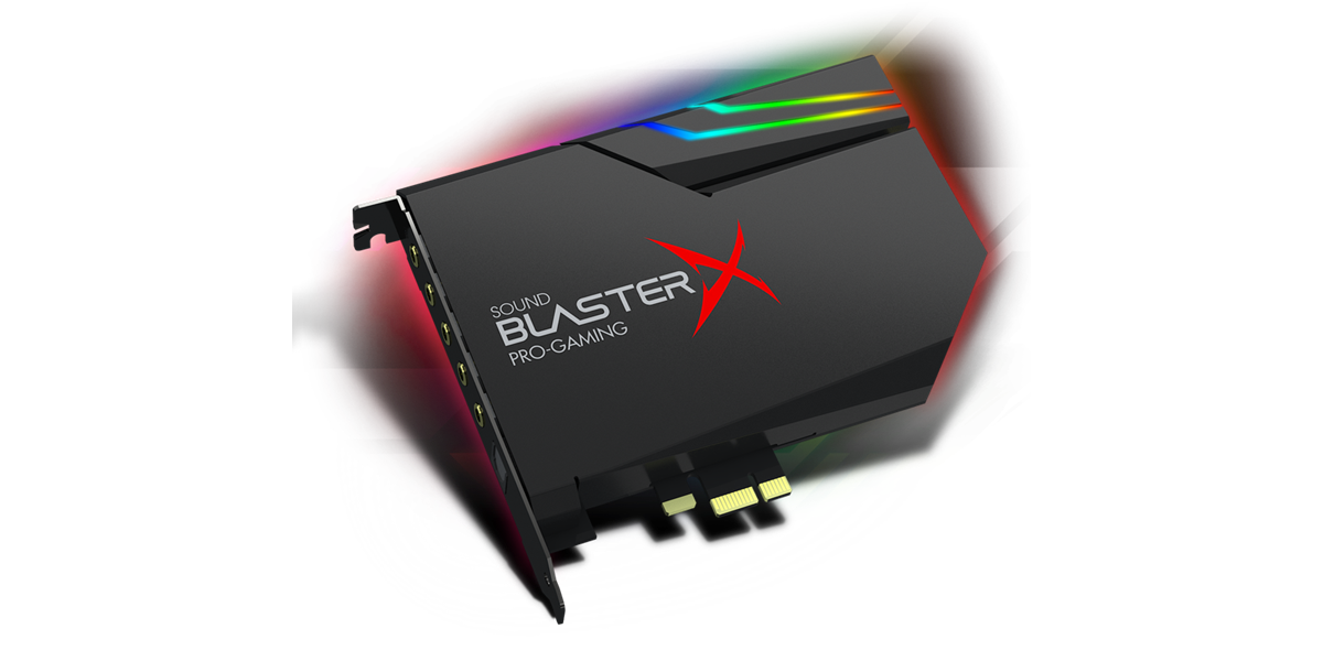 Sound BlasterX AE-5 PCIe Gaming Sound Card and DAC - Creative