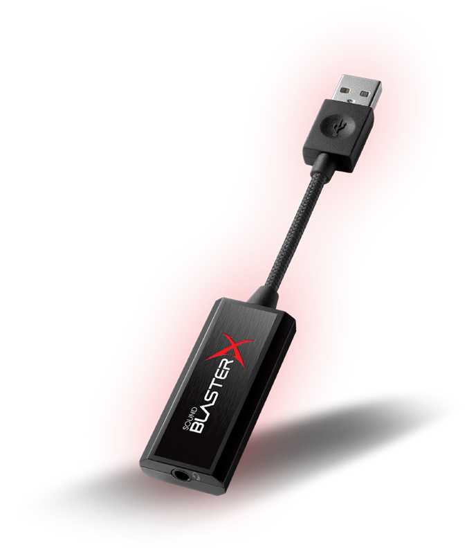 Creative Sound BlasterX G1 7.1 Portable HD Gaming USB DAC Sound Card SB1710  Neww
