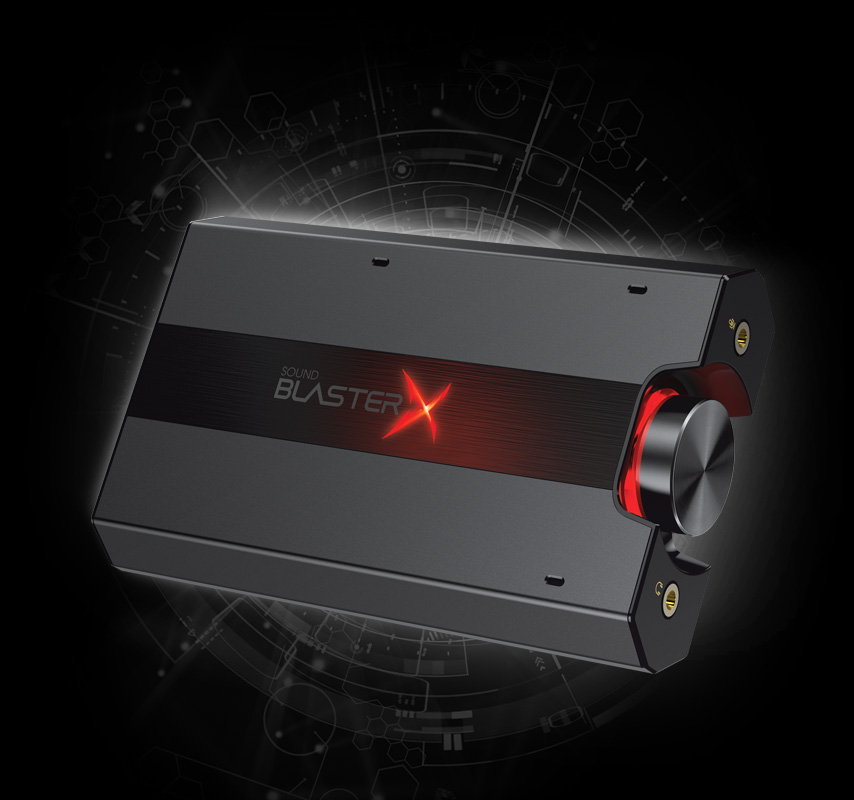 ゲーミングアンプ　sound blaster X G5