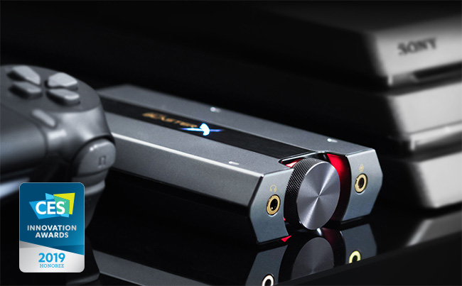 Sound BlasterX G6 7.1 HD Gaming DAC and External USB Sound Card 