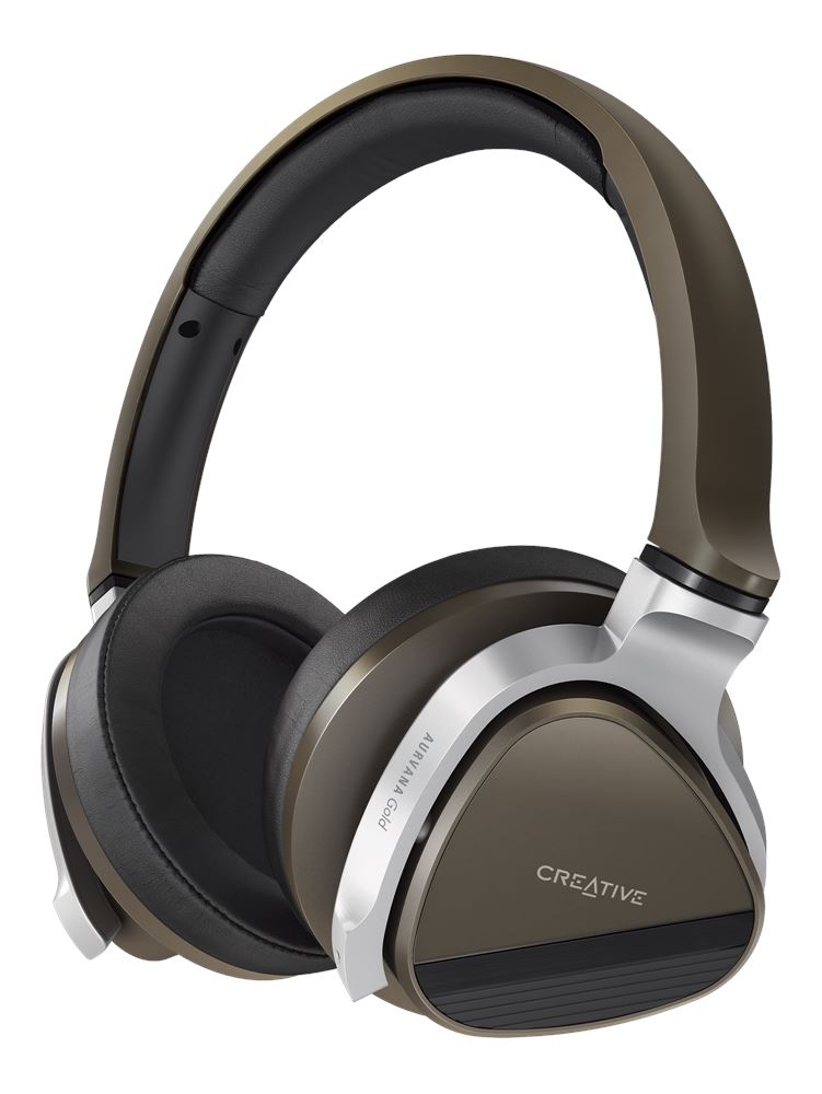 Aurvana Gold - Noise-cancelling Bluetooth headphone - Creative ...