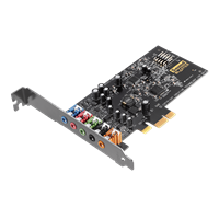  Creative Sound Blaster Audigy Fx V2 - Tarjeta de sonido PCI-e de  alta resolución actualizable con 5.1 discreto y envolvente virtual, modo  explorador, kit SmartComms para PC : Electrónica