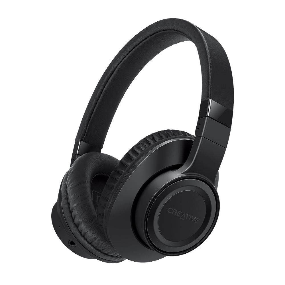 Creative Outlier Black Lightweight Wireless Bluetooth OverEar