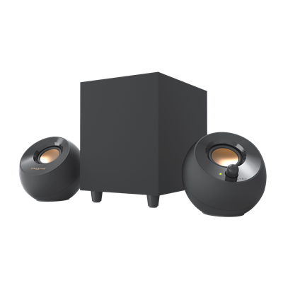 Creative Pebble Pro Minimalist 2.0 USB-C Computer Speakers with Bluetooth®  5.3 and Customizable RGB Lighting - Creative Labs (United States)