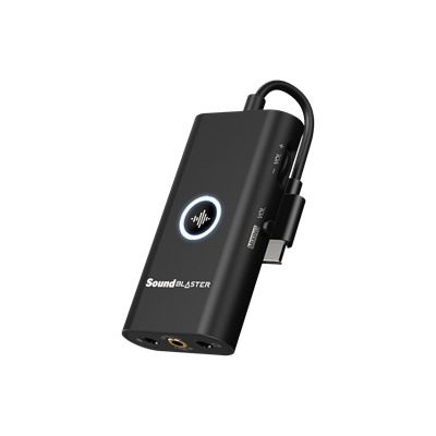 Sound Blaster PLAY! 4 - Portable Plug-and-play Hi-res USB DAC with