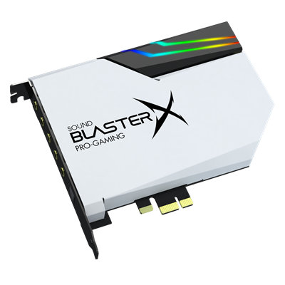 Sound Blaster Ae 7 Hi Res Pci E Dac And Amp Sound Card With Xamp Discrete Headphone Bi Amp And Audio Control Module Creative Labs United States