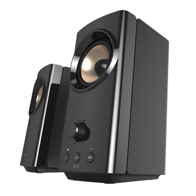 Creative Labs Pebble Pro V3 Minimalistic 2.0 USB-C Speaker System with  Bluetooth 5.0 - Black/Green (78326520)