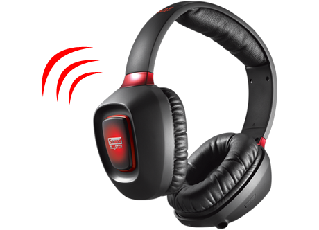 skjorte Gå op at klemme Sound Blaster Tactic3D Rage Wireless V2.0 - Affordable Wireless Gaming  Headset - Creative Labs (Pan Euro)