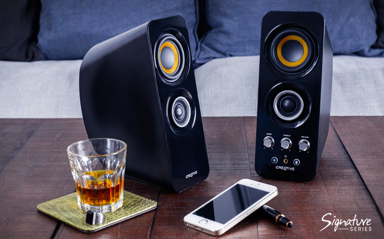 Creative T30 Wireless Bluetooth 3.0 2.0 Computer Speaker System with Near Field Communication (CT-T30)