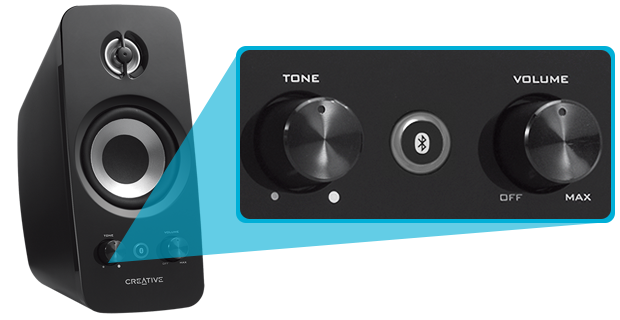 Creative presenta los parlante bluetooth inalámbricos 2.0 Creative T50  Wireless