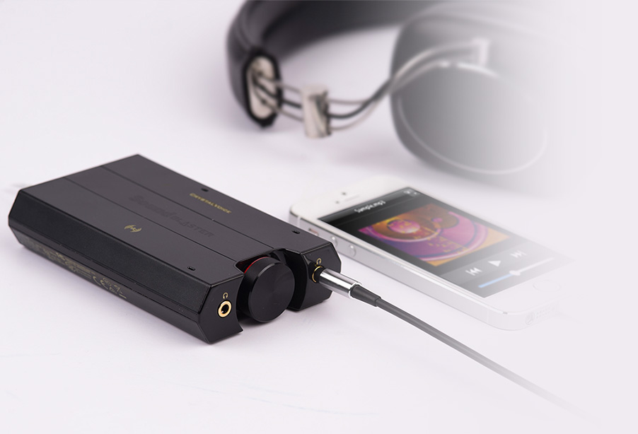 Creative Sound Blaster E5 High-Resolution USB DAC 600 ohm Headphone Amplifier with Bluetooth 