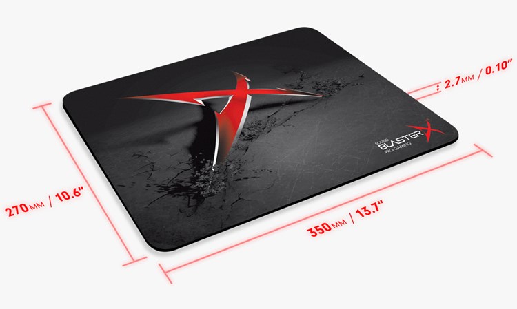 Sound BlasterX AlphaPad - High Performance Gaming Mouse Pad - Creative Labs  (Pan Euro)