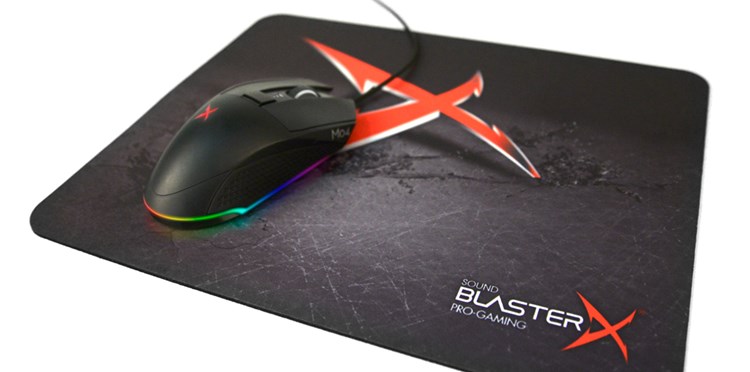 Sound BlasterX AlphaPad Special Edition - High Performance Gaming Mouse Pad  with Stitched Edges - Creative Labs (Pan Euro)