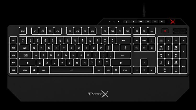 Sound BlasterX Vanguard K08 - RGB Mechanical Gaming Keyboard - Creative  Labs (Pan Euro)