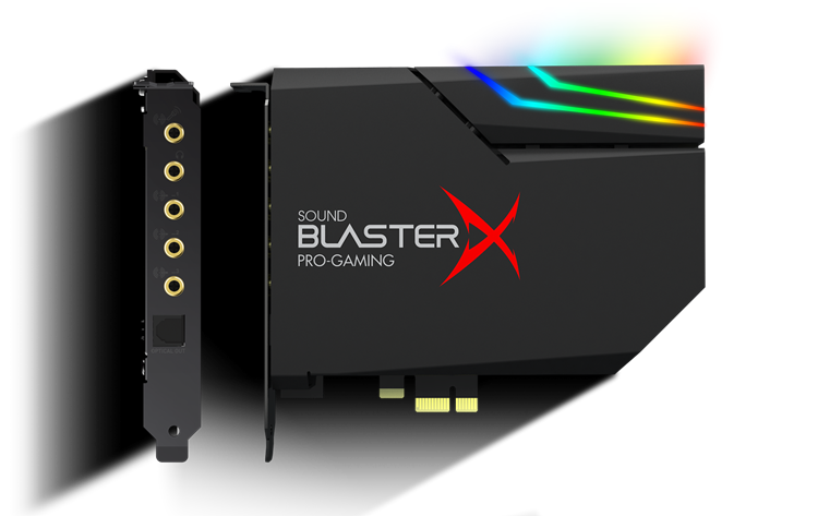 Sound BlasterX AE-5 PCIe Gaming Sound Card and DAC - Creative Labs