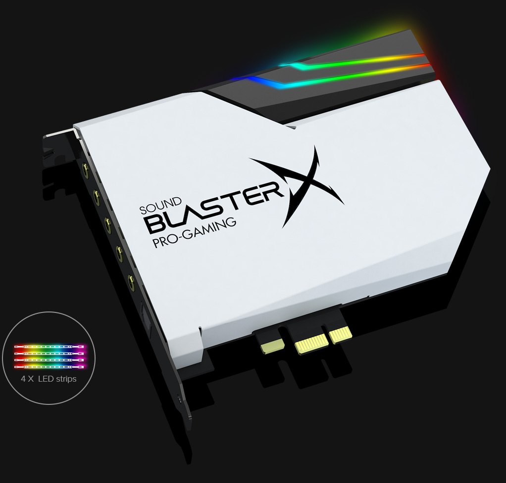Sound BlasterX AE-5 PCIe Gaming Sound Card and DAC - Creative Labs 