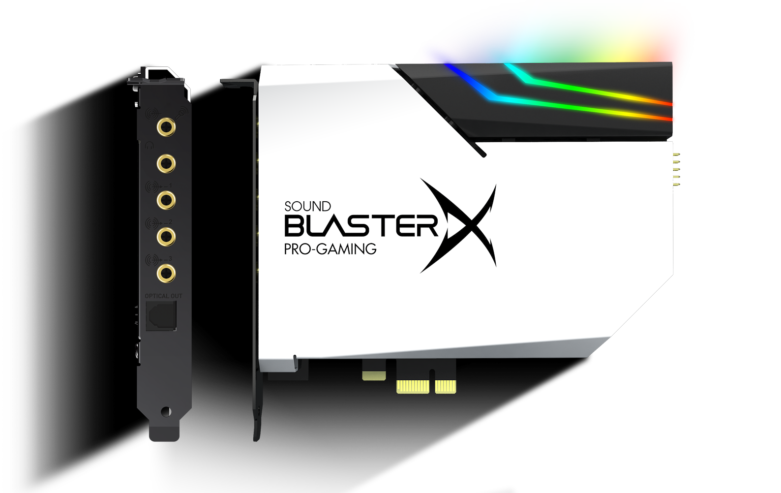 Sound BlasterX AE-5 Pure Edition Hi-Resolution PCIe Gaming Sound Card and DAC Renewed 