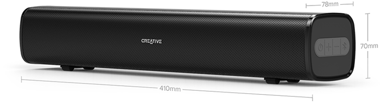 Creative Stage Air Compact Under-monitor Soundbar for Computer, with  Bluetooth, AUX-in, and USB MP3 - Creative Labs (United States)