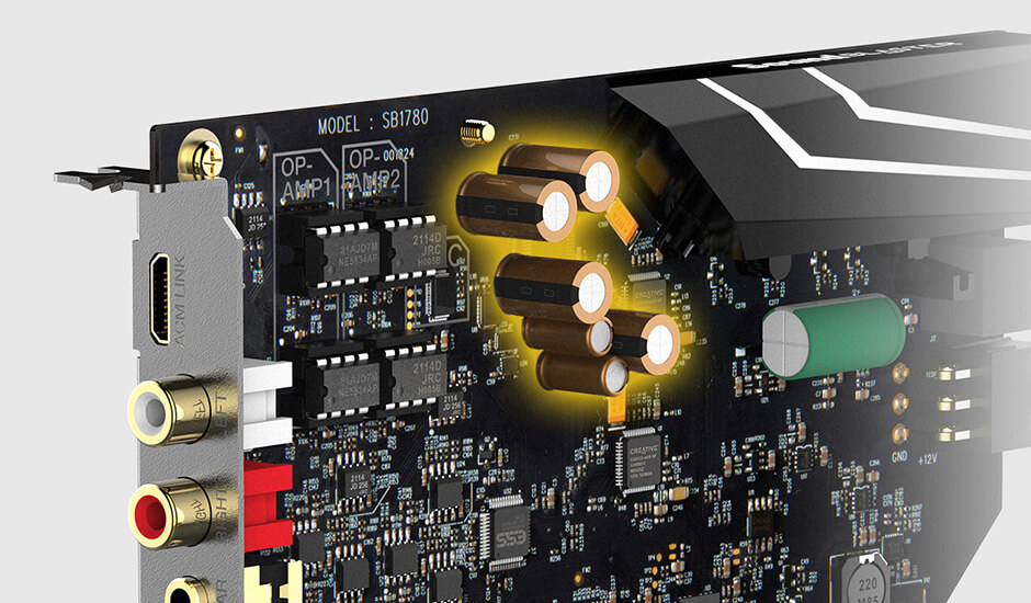 Sound Blaster AE-9 - Ultimate PCI-E Sound Card and DAC with Xamp