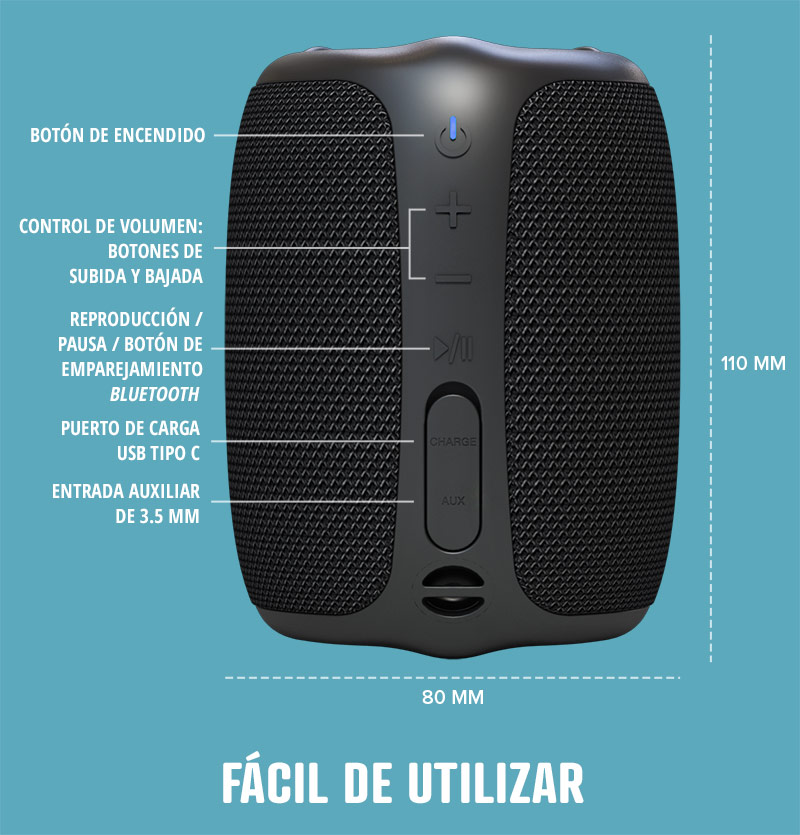 Creative MUVO Play Altavoz Bluetooth Creative Labs Espa a