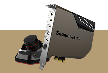 Sound Blaster AE-7 - 便利なオーディオ コントロール モジュール付属 ...