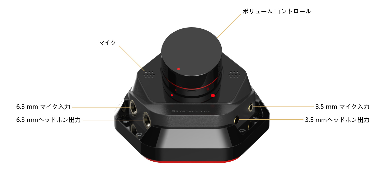 Sound Blaster AE-7 - 便利なオーディオ コントロール モジュール付属 ...