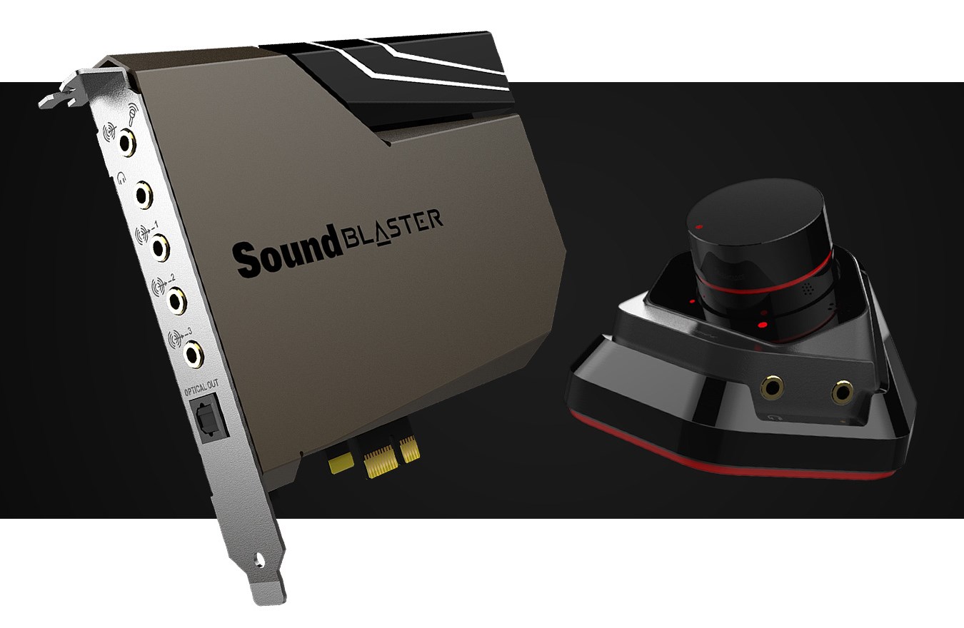 Sound Blaster Ae 7 Hi Res Pci E Dac And Amp Sound Card With Xamp Discrete Headphone Bi Amp And Audio Control Module Creative Labs Pan Euro