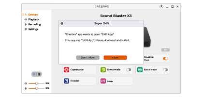 Sound Blaster X3 - Hi-Res 7.1 Discrete External USB DAC and Amp