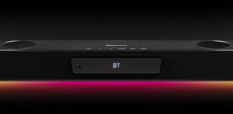 - Soundbar X-Fi (United Creative Katana Multi-channel Blaster Gaming States) Sound Technology V2 with Super Labs Tri-amplified