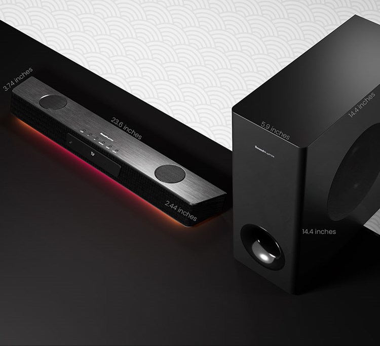 Sound Blaster Katana V2 Tri-amplified Multi-channel Gaming Soundbar with  Super X-Fi Technology - Creative Labs (United States) | Soundbars