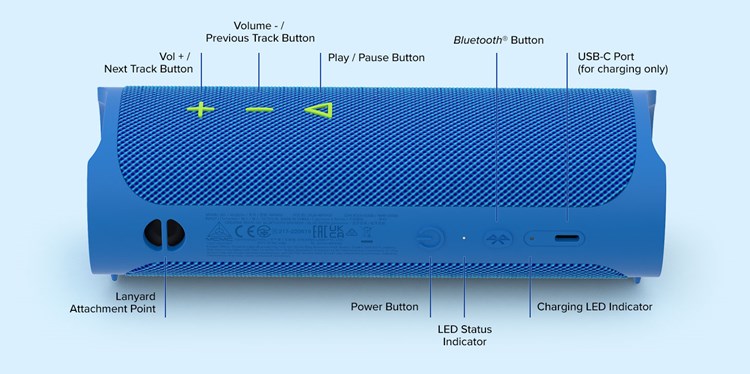 Portable Wired Speaker Audio Multimedia Rechargeable Purple A3D for Lenovo  Moto Tab (10.1) - LG G5, K40 K7 K10, V20, G6, Q6, V30, K30, G Pad X8.3 F  8.0, V50 ThinQ 5G